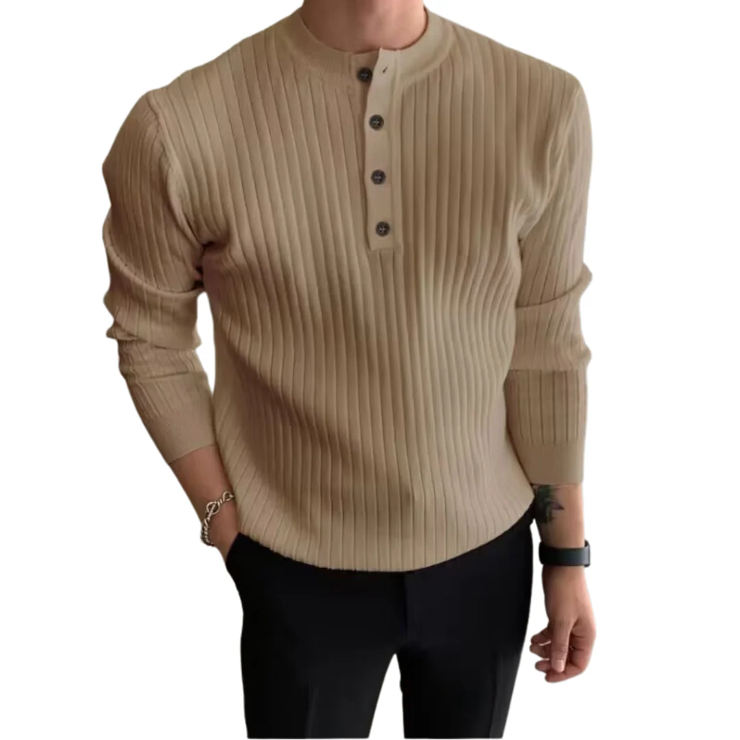 Fox® | Buttoned Sweater For Men - Image 6