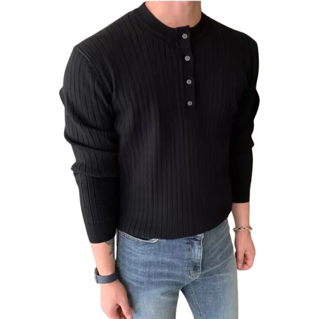 Fox® | Buttoned Sweater For Men - Image 7