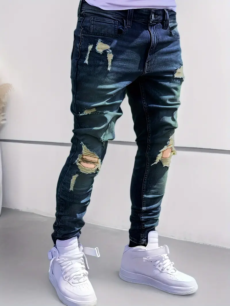 Fox® | Slim-Fit Casual Jeans For Men - Image 4
