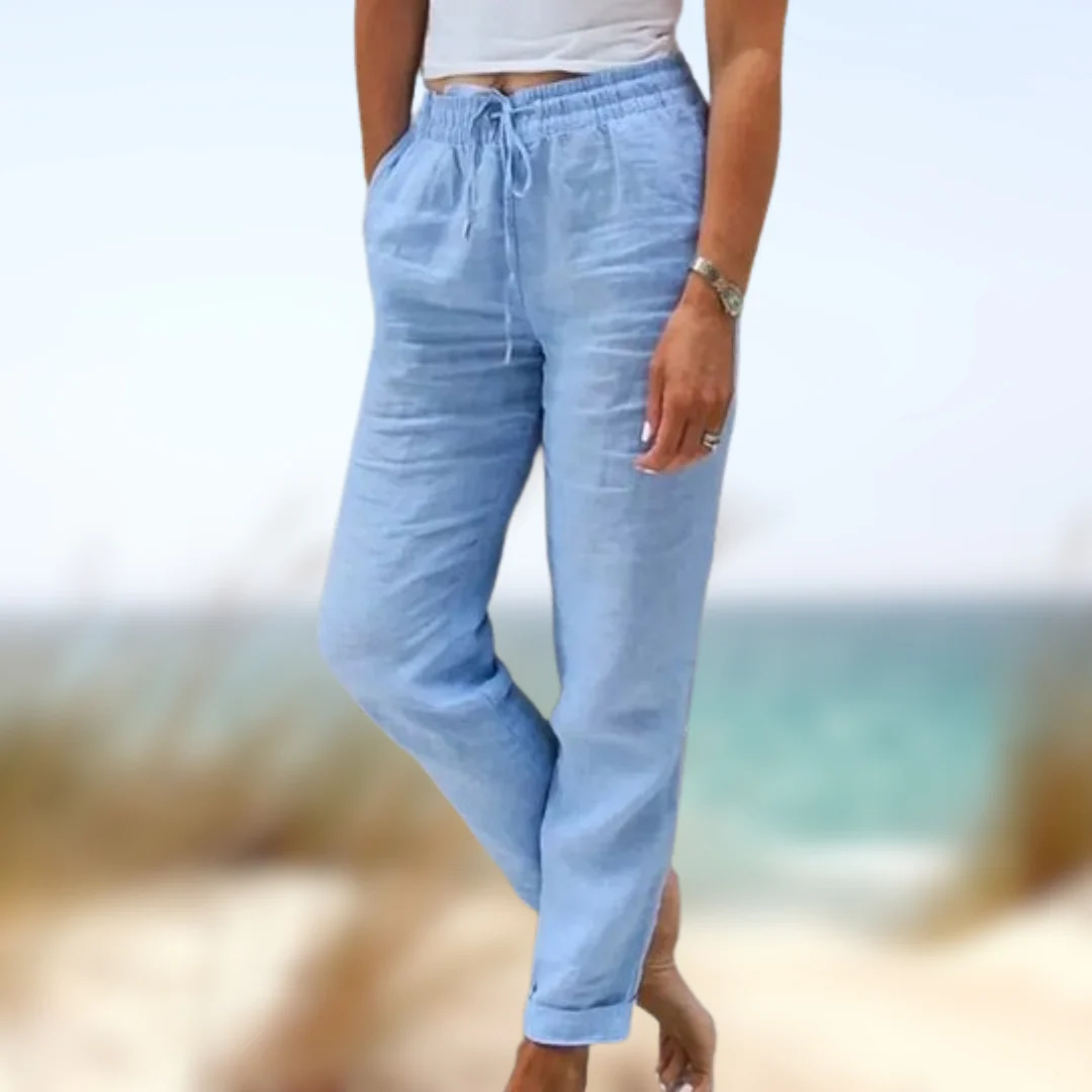 Francelino® | Women's trousers with elastic waist - Image 2