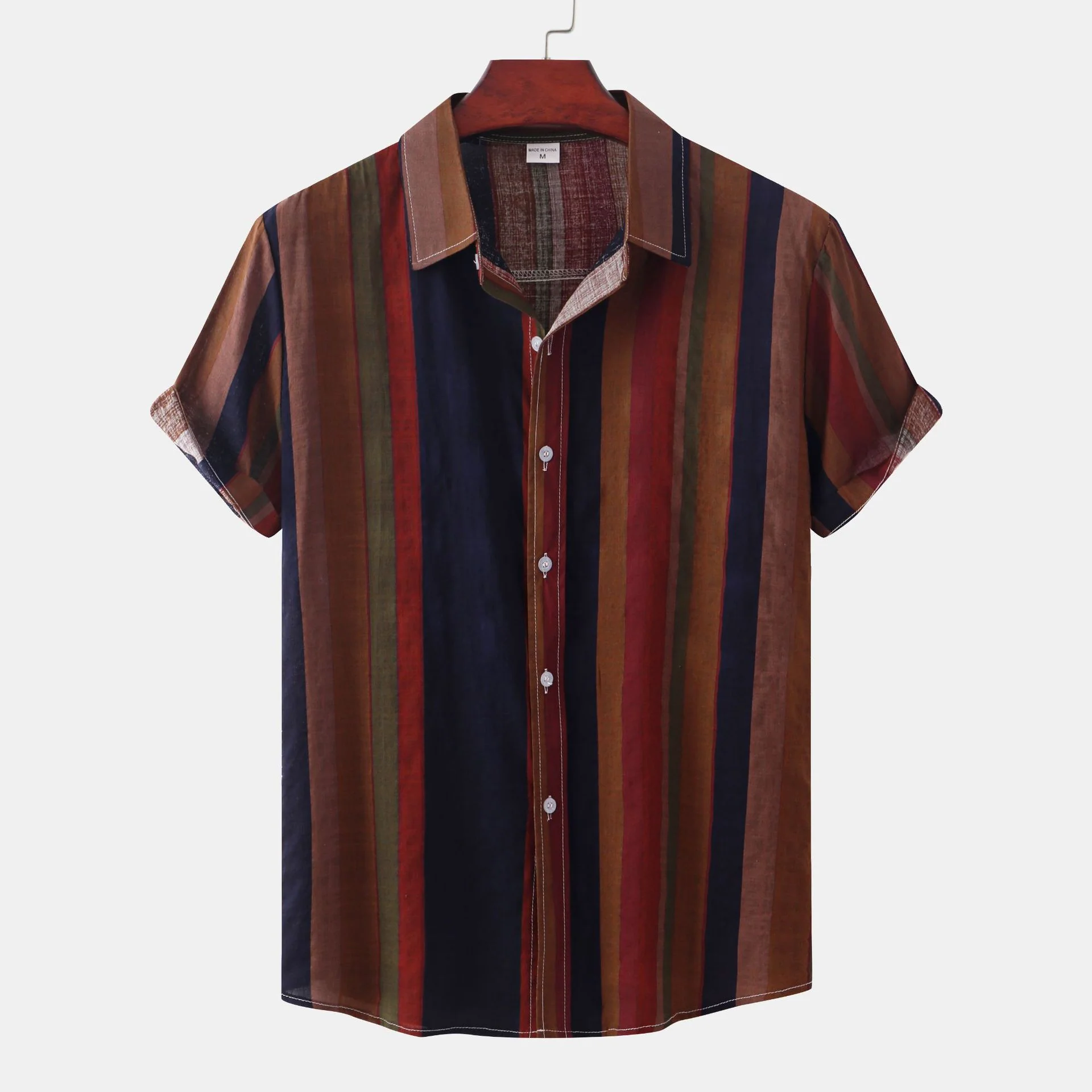Francis® | Retroprint Summer Men'S Casual Shirt - Image 2