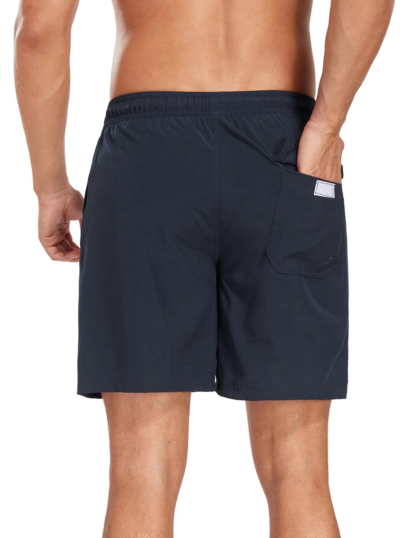 Francisco® | Solid Color Drawstring Swim Shorts - Image 7