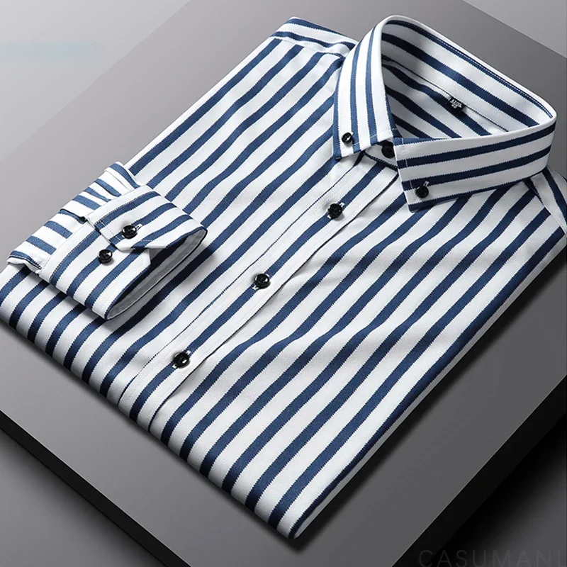 Francisco | Givalli - Casual Striped Men's Shirt - Image 2