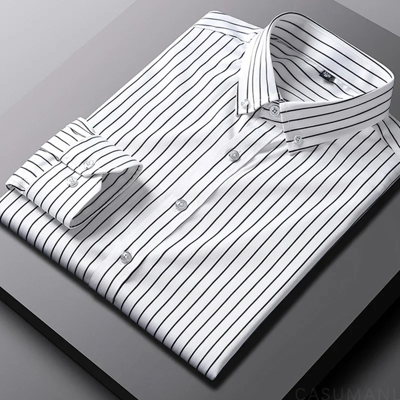 Francisco | Givalli - Casual Striped Men's Shirt - Image 7