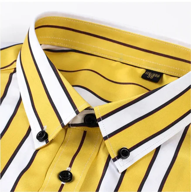 Francisco | Givalli - Casual Striped Men's Shirt - Image 8