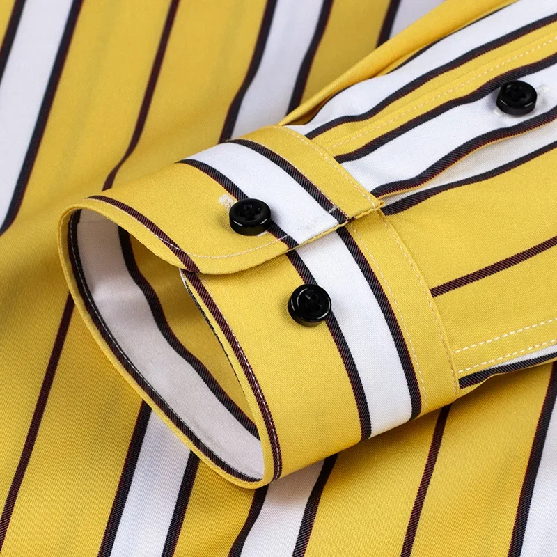 Francisco | Givalli - Casual Striped Men's Shirt - Image 9