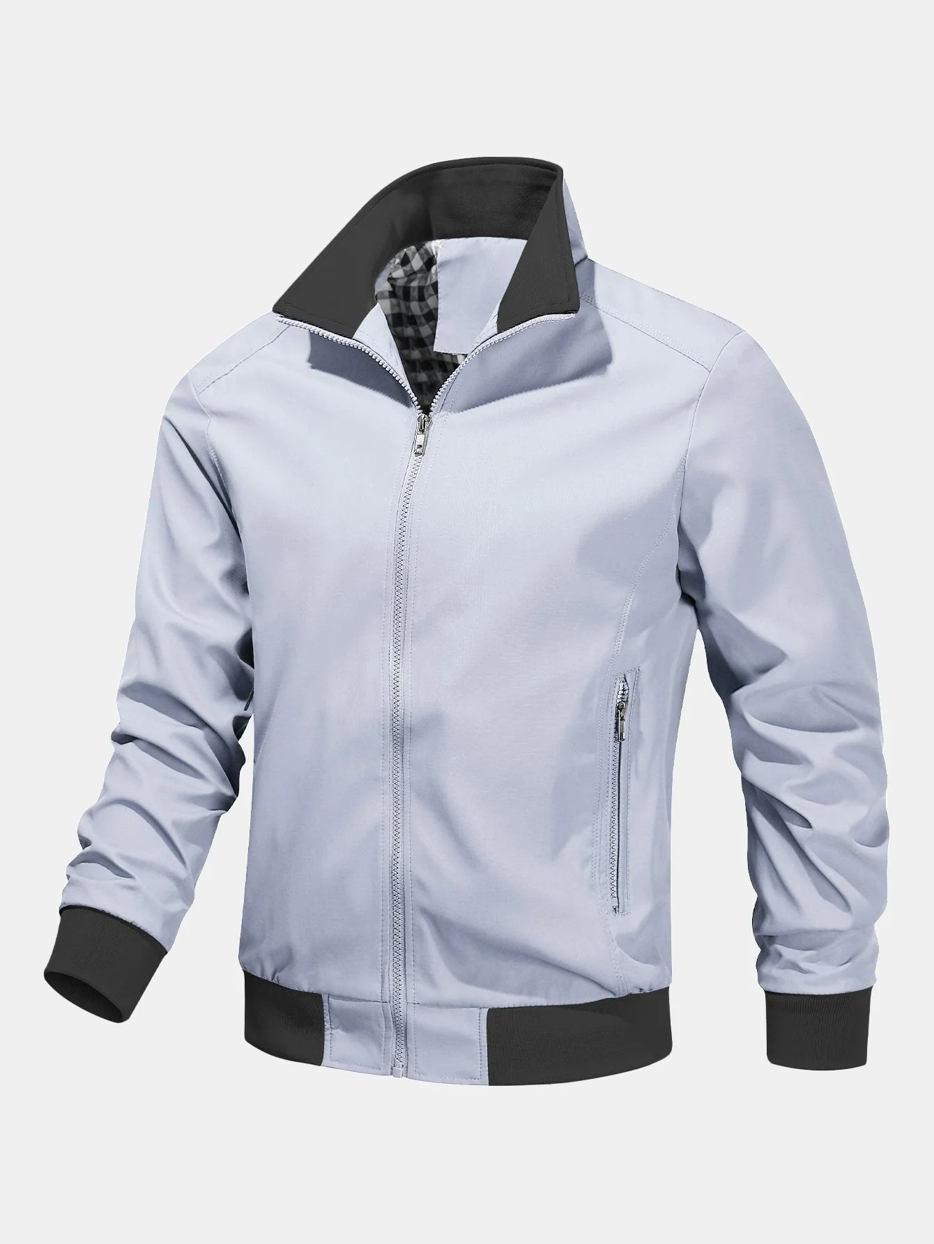 Francisco | Zip Stand Collar Jacket - Image 11
