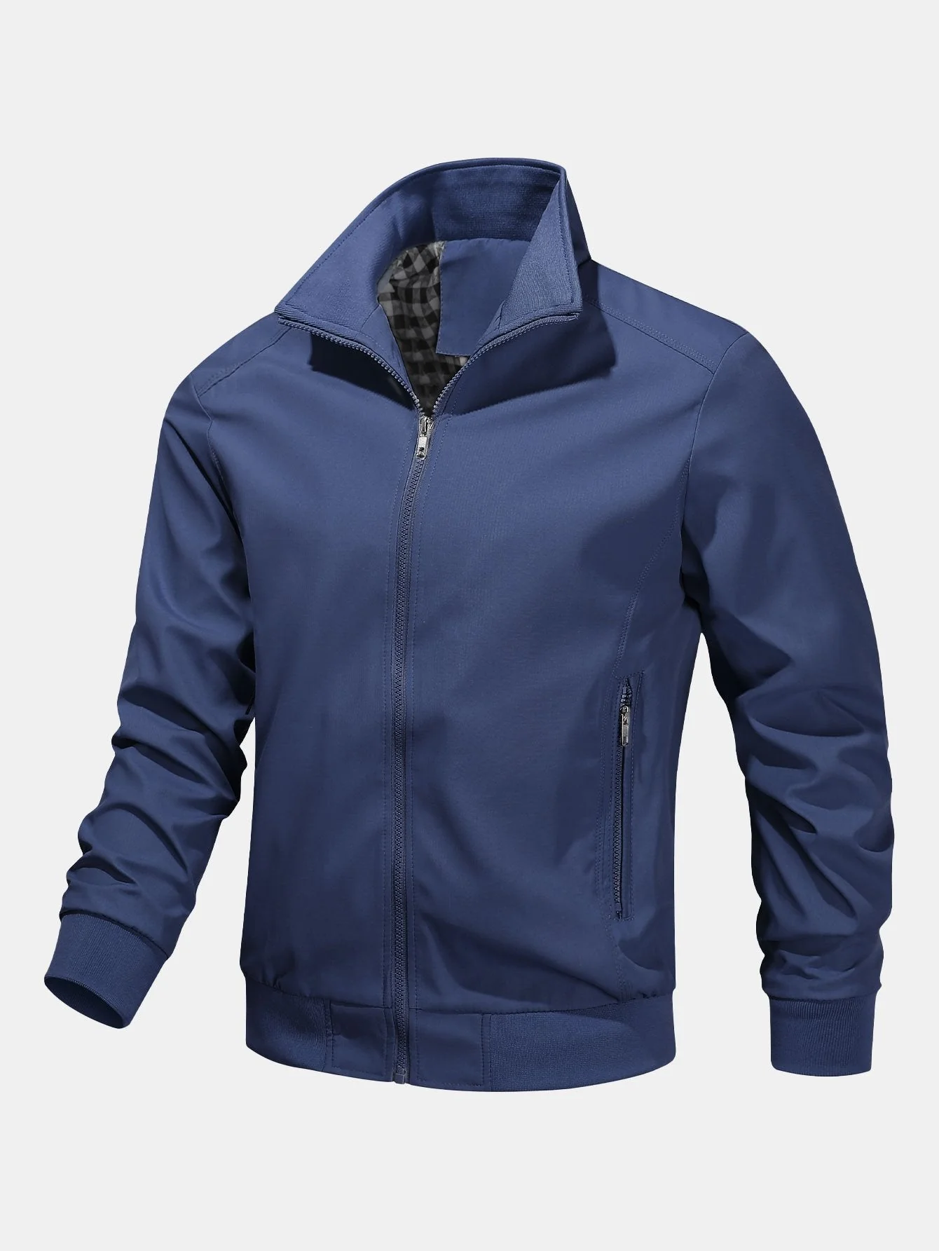 Francisco | Zip Stand Collar Jacket - Image 6