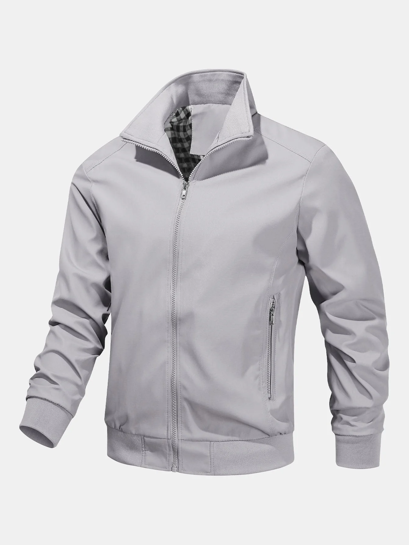 Francisco | Zip Stand Collar Jacket - Image 9