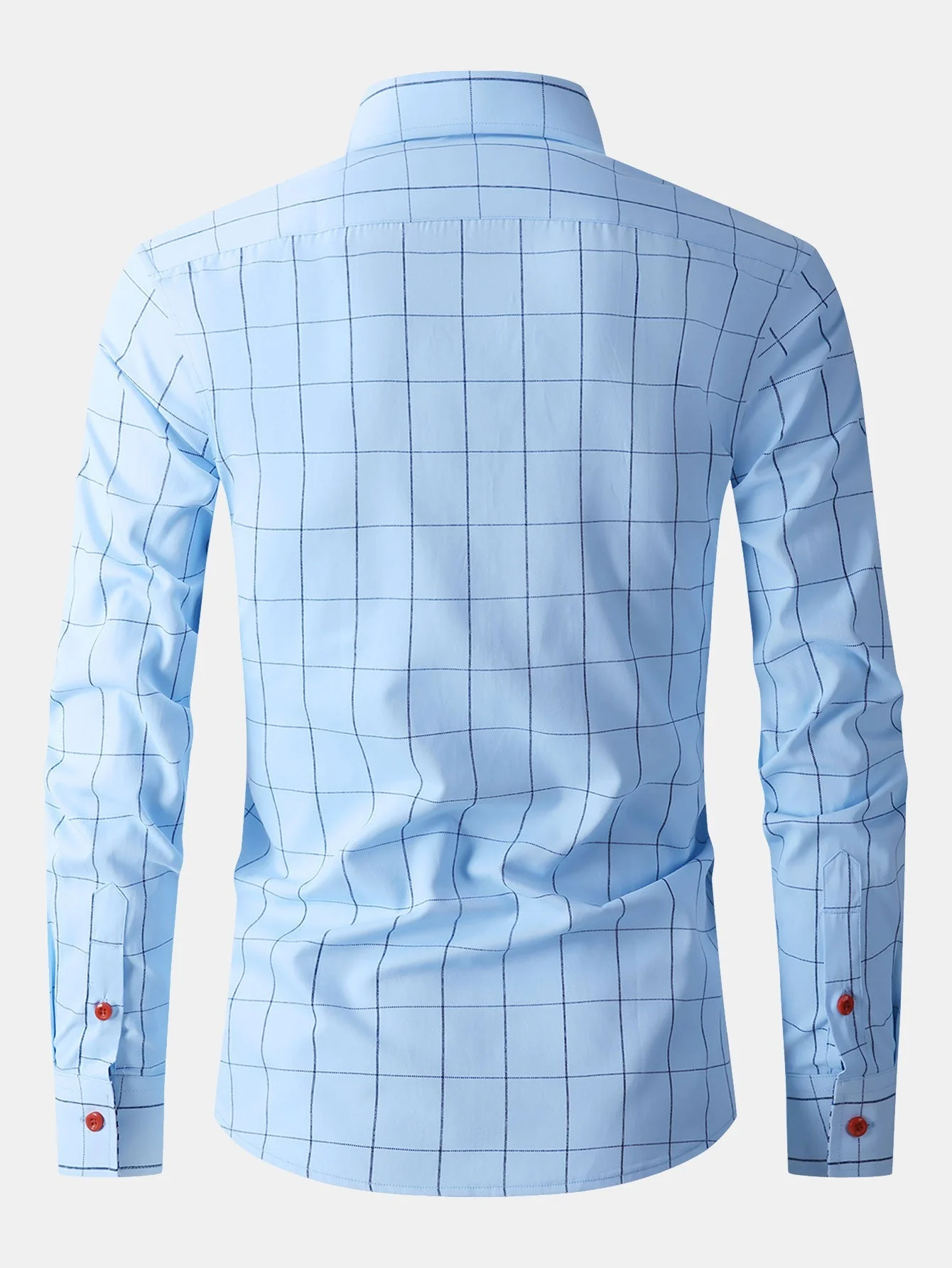 Franco® | Long Sleeve Plaid Button Up Shirt - Image 12