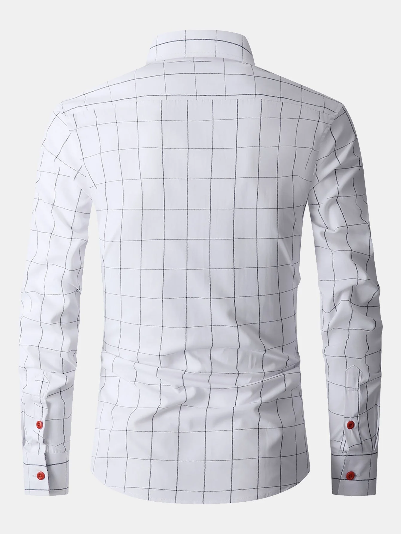 Franco® | Long Sleeve Plaid Button Up Shirt - Image 14