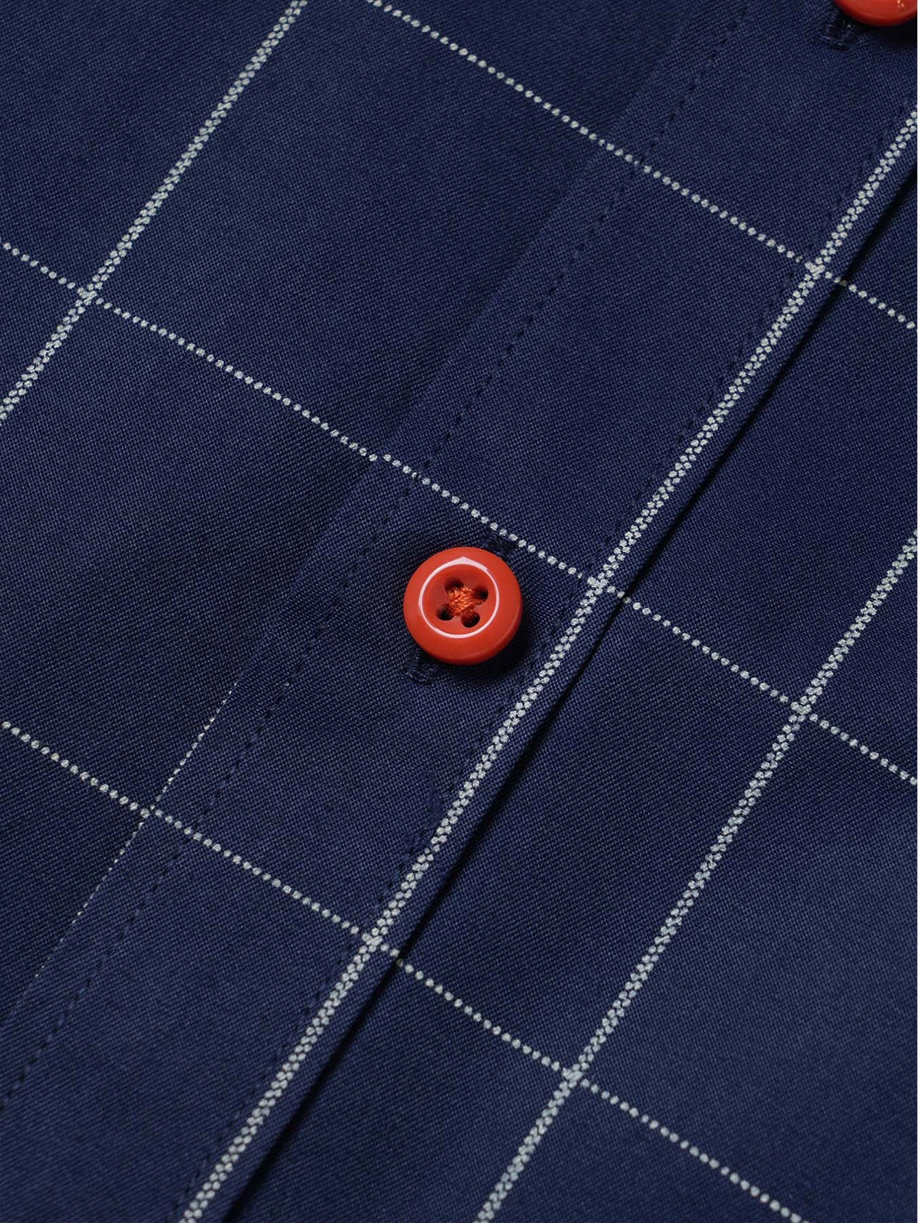 Franco® | Long Sleeve Plaid Button Up Shirt - Image 6