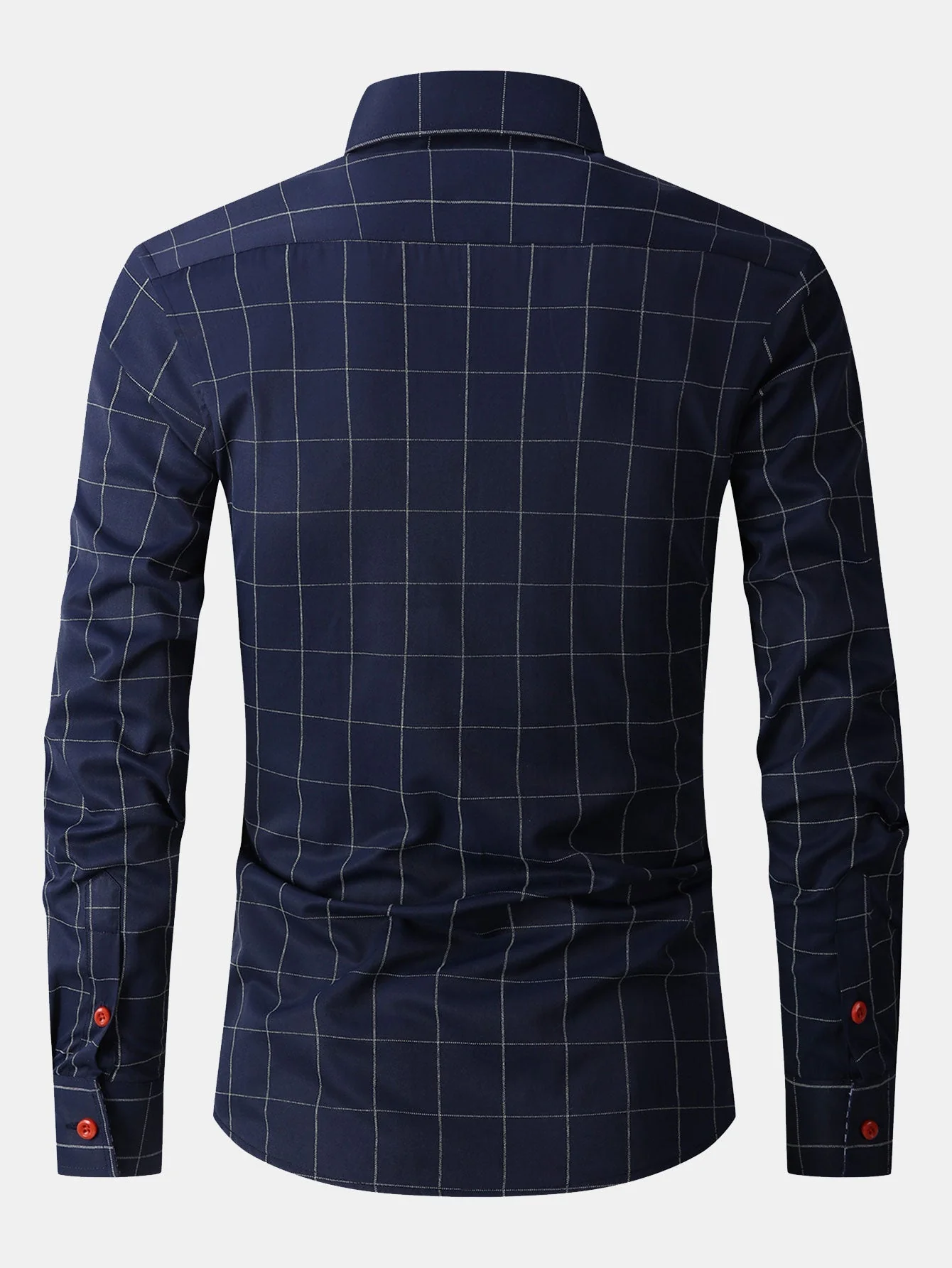 Franco® | Long Sleeve Plaid Button Up Shirt - Image 8