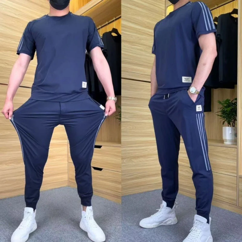 Frank | Men's Suit in Luxury Material with Elastic - Image 2