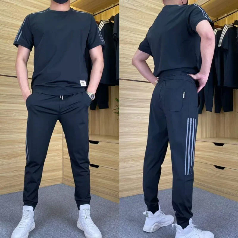 Frank | Men's Suit in Luxury Material with Elastic - Image 3
