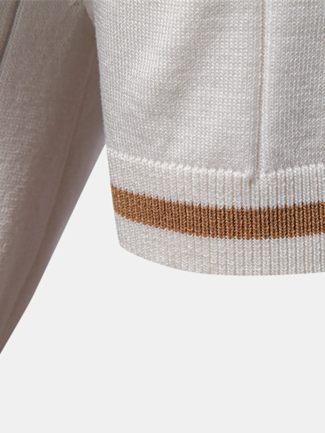 Franklin® | Contrast Trim Zipper Knit Polo Shirt - Image 21