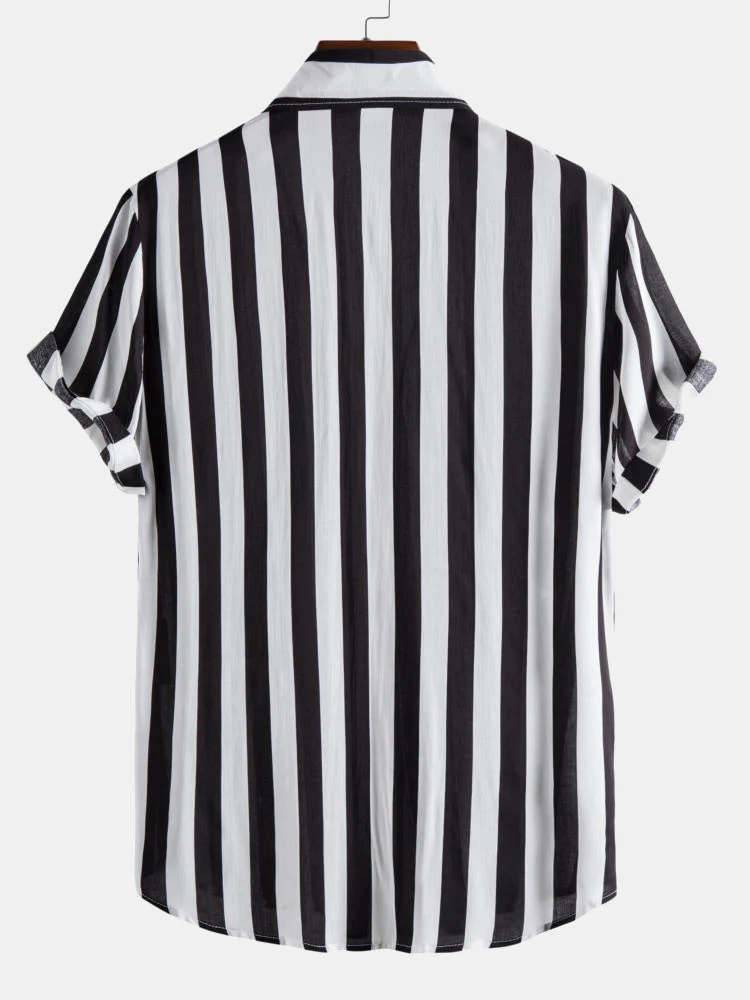 Frederick® | Wide Stripes Stand Shirts - Image 2