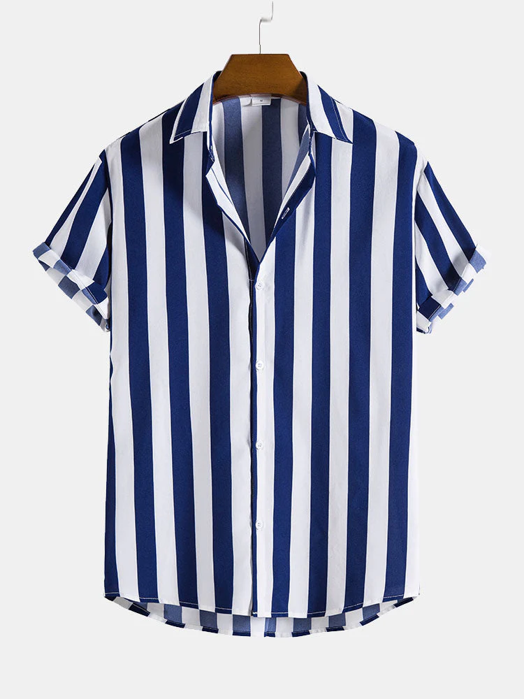 Frederick® | Wide Stripes Stand Shirts - Image 3