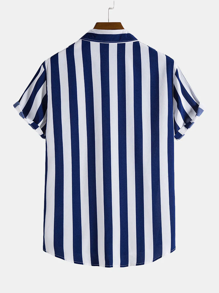 Frederick® | Wide Stripes Stand Shirts - Image 4