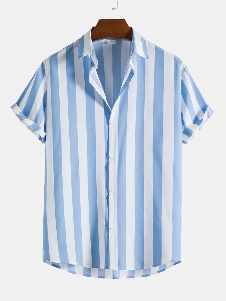 Frederick® | Wide Stripes Stand Shirts - Image 5
