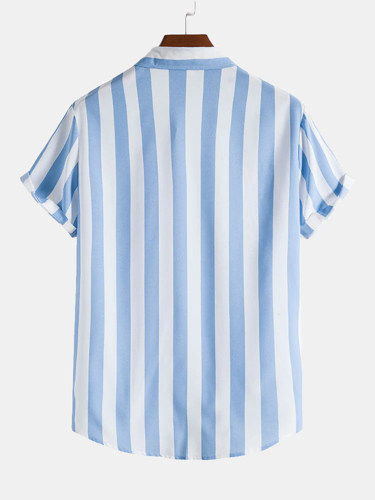 Frederick® | Wide Stripes Stand Shirts - Image 6