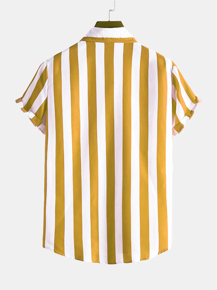 Frederick® | Wide Stripes Stand Shirts - Image 8