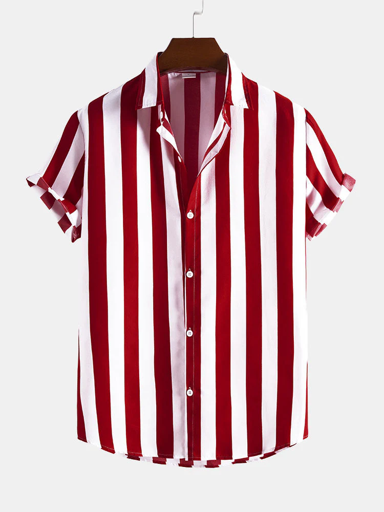 Frederick® | Wide Stripes Stand Shirts - Image 9