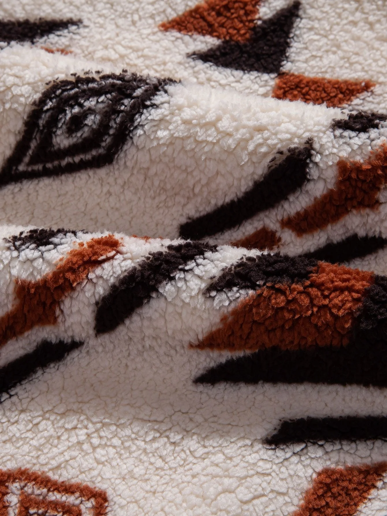 Frederick | Aztec Print Teddy Hoodie - Image 10