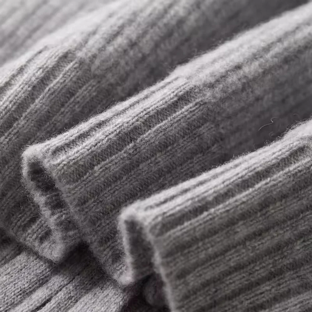 Frederick | Seychellen Cashmere Ribbed Vest - Image 5