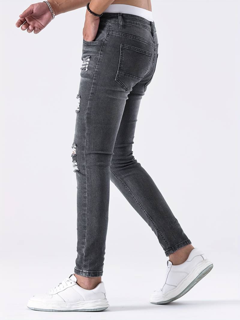 Frey® | Slim-Fit Jeans With Casual Rips - Image 10