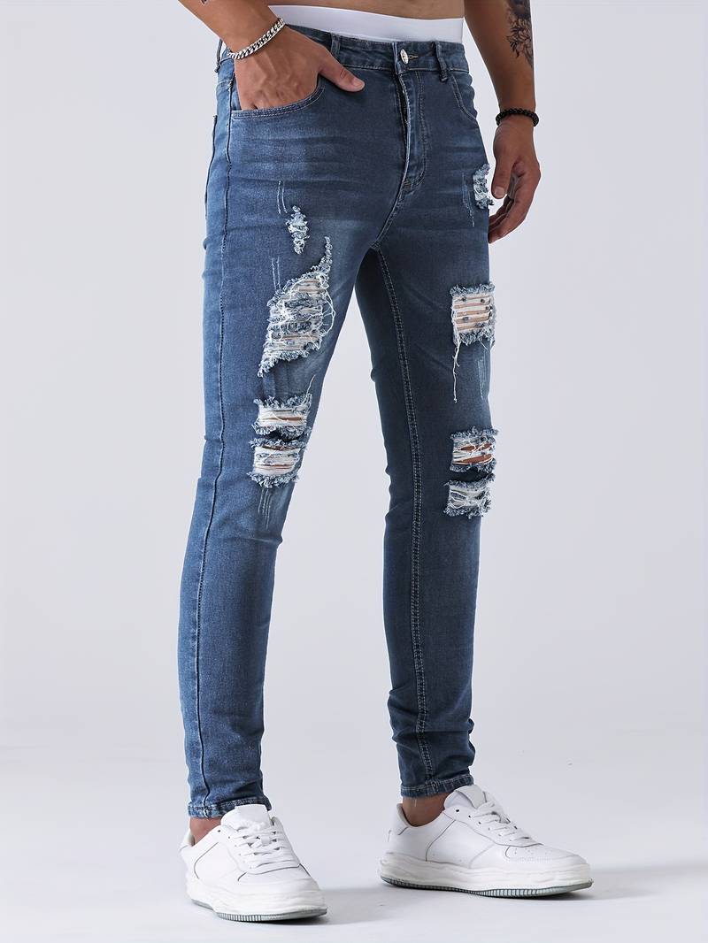 Frey® | Slim-Fit Jeans With Casual Rips - Image 8