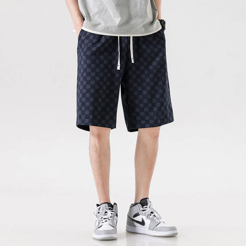 Fulgencio® | Checkered Corduroy Shorts - Image 2