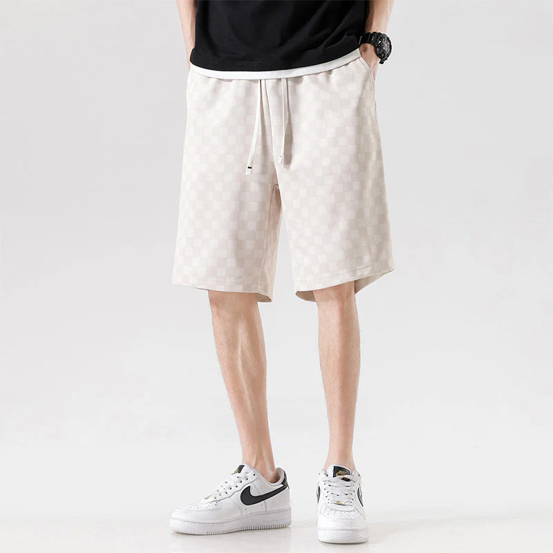 Fulgencio® | Checkered Corduroy Shorts - Image 4