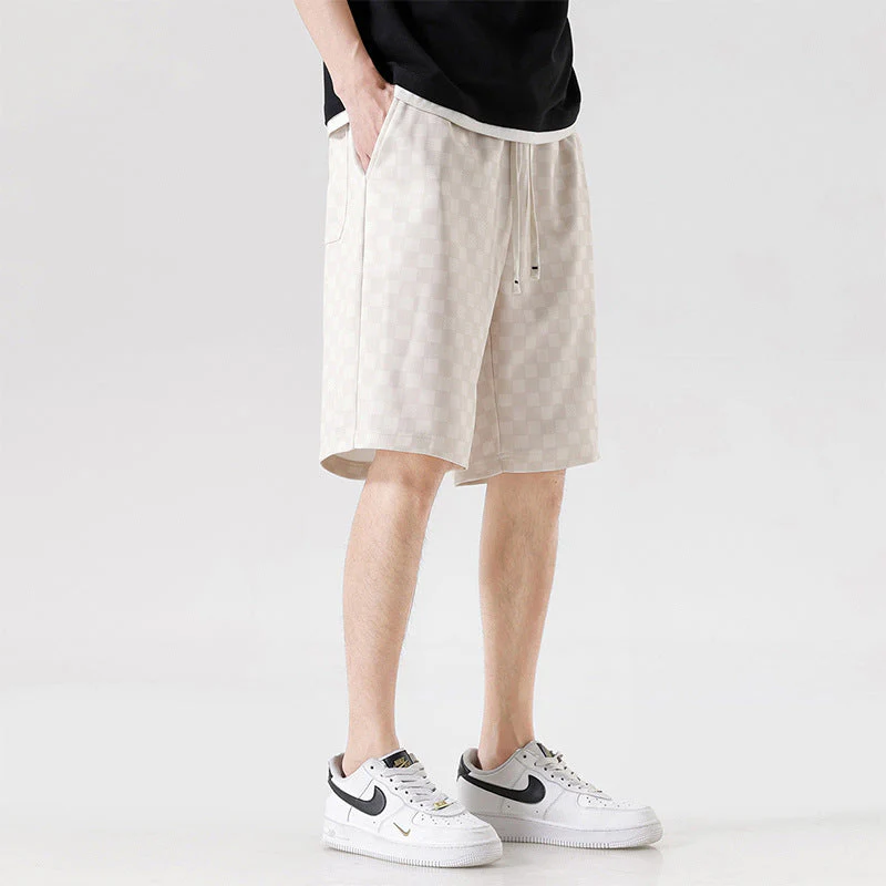 Fulgencio® | Checkered Corduroy Shorts - Image 5