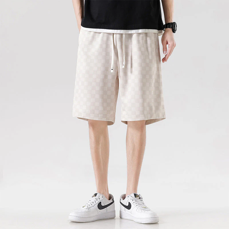 Fulgencio® | Checkered Corduroy Shorts - Image 6