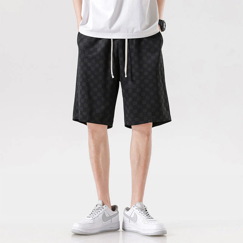 Fulgencio® | Checkered Corduroy Shorts - Image 7