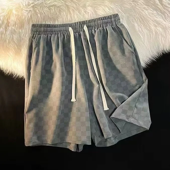 Fulvio® | Checkered Corduroy Shorts - Image 2