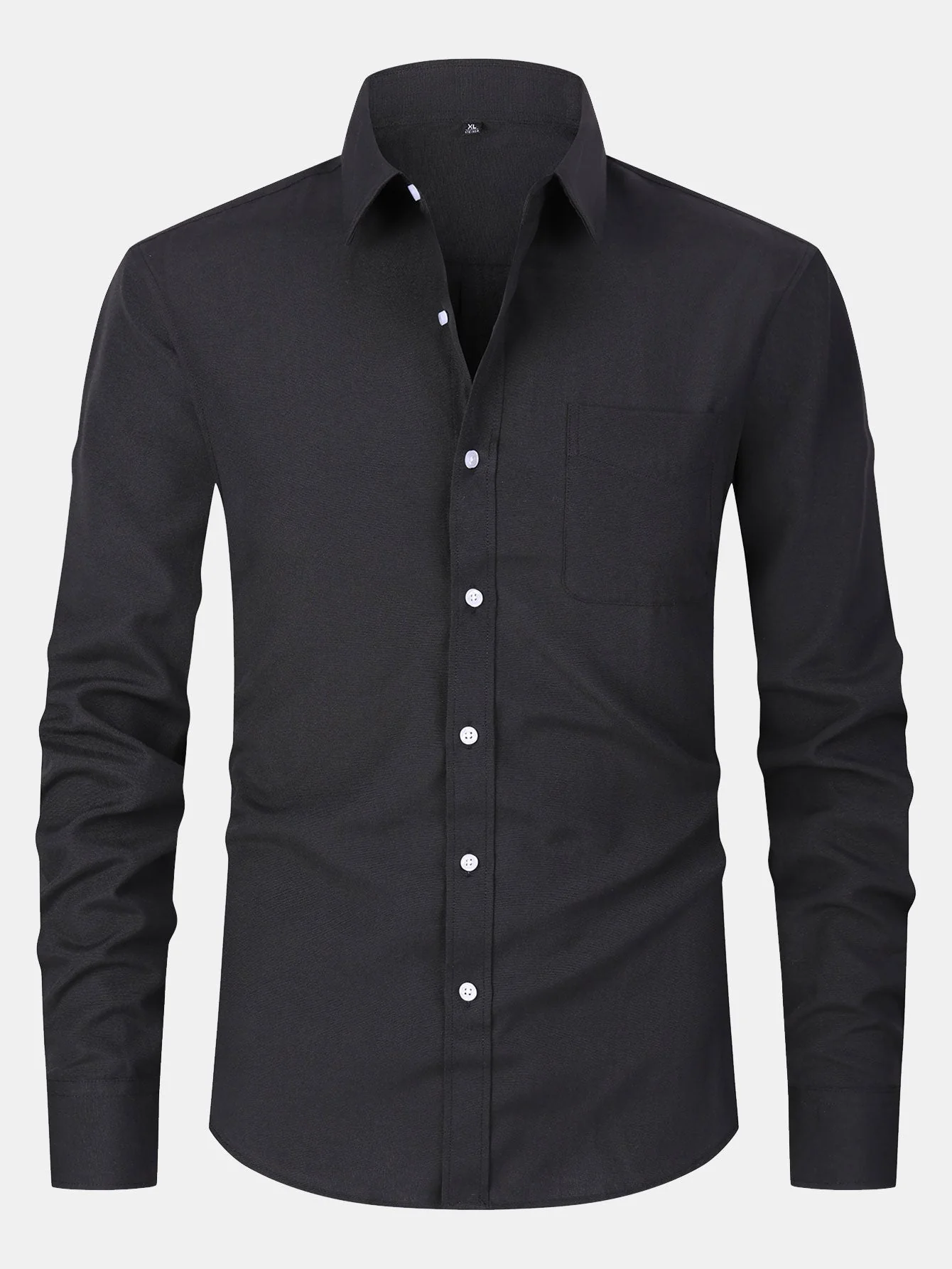 Fulvio® | Long Sleeve Pocket Button Up Oxford Shirt - Image 11