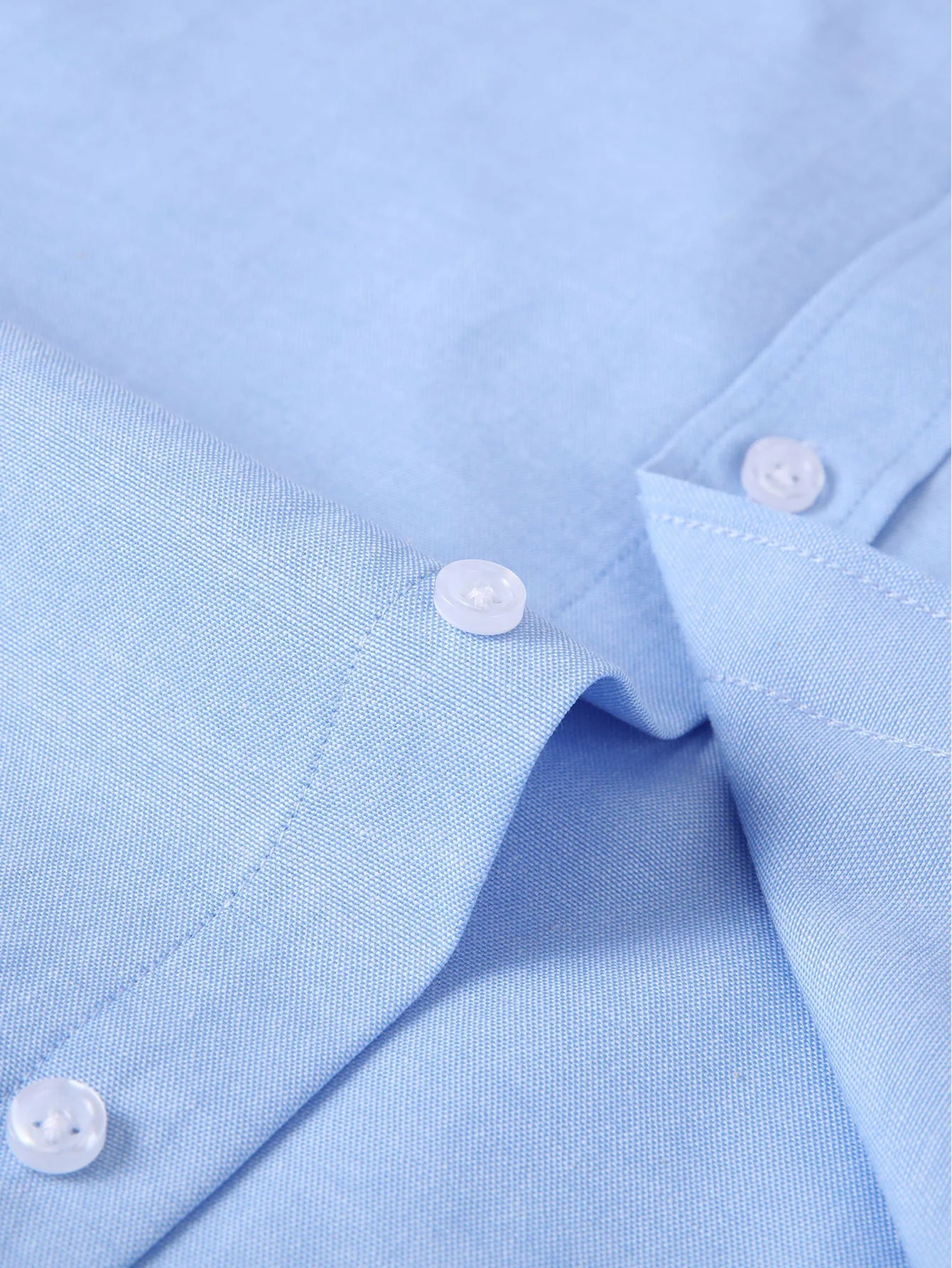 Fulvio® | Long Sleeve Pocket Button Up Oxford Shirt - Image 4
