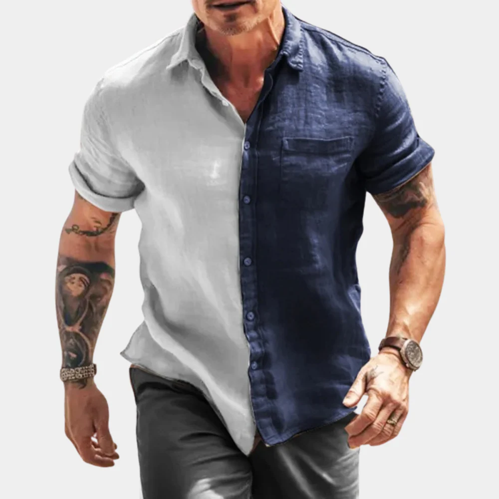 Gabriel® | Casual Half-Sleeved Men'S Shirt - Image 3