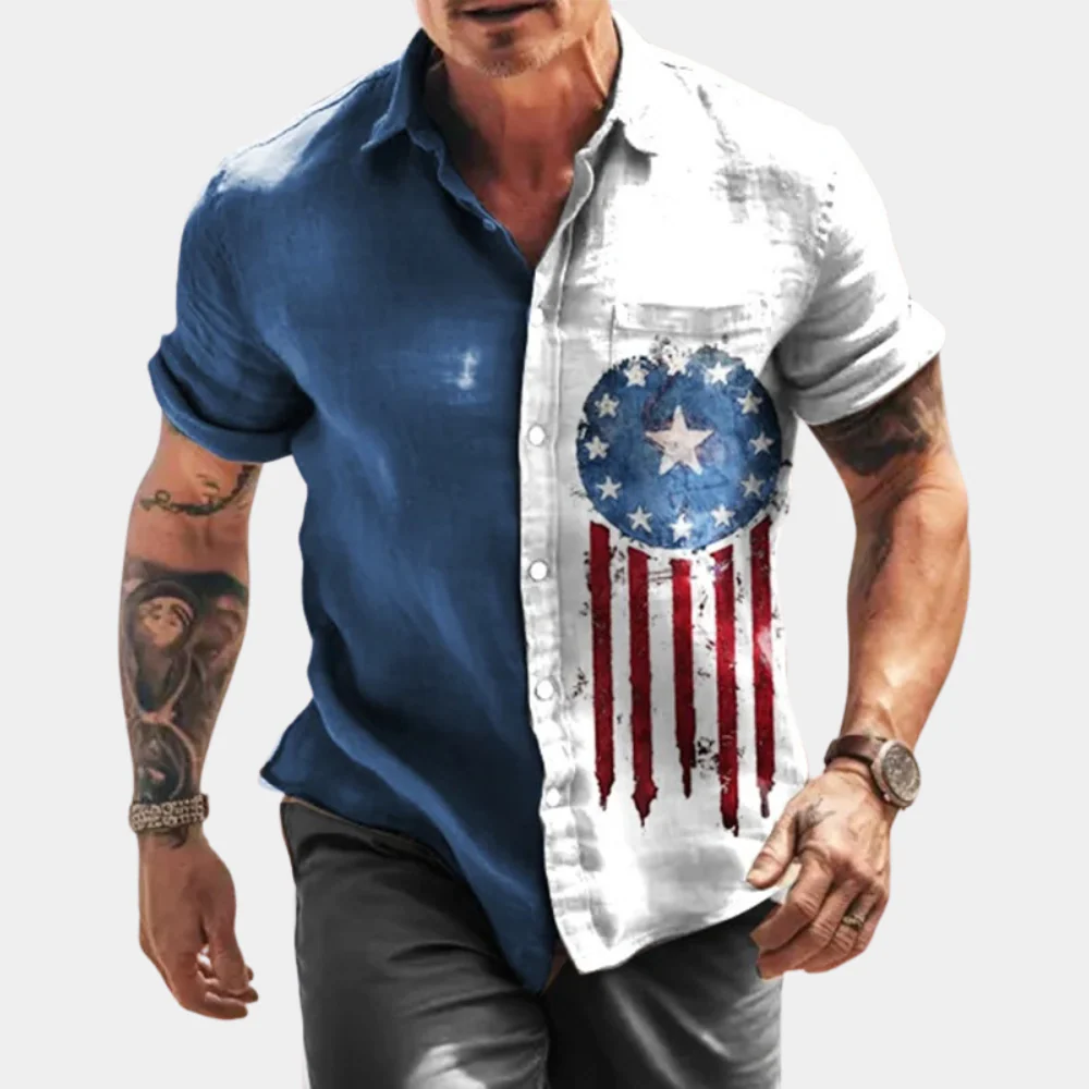 Gabriel® | Casual Half-Sleeved Men'S Shirt - Image 6