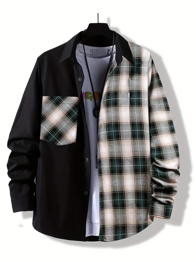 Gabriel® | Checked Button-Down Shirt For Men - Image 6