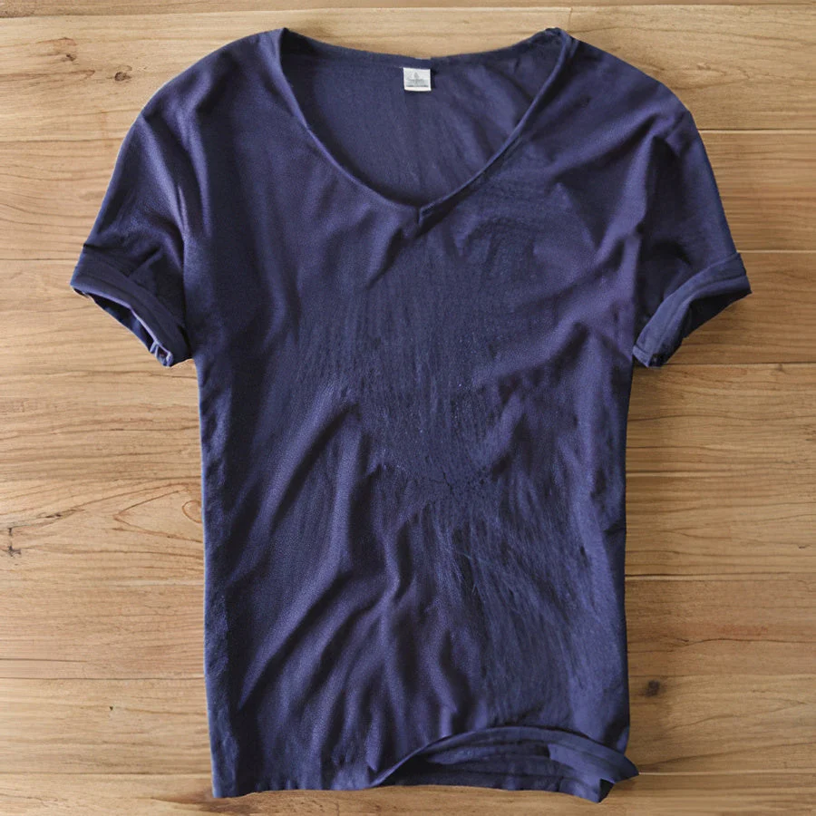 Gabriel® | Summer T-Shirt Made Of Cotton And Linen - Image 7