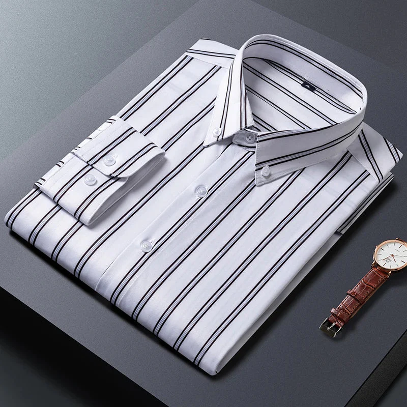 Gabriel | Givalli - Elegant Striped Men's Shirt - Image 4