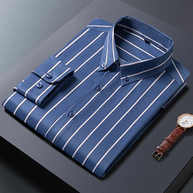 Gabriel | Givalli - Elegant Striped Men's Shirt - Image 6