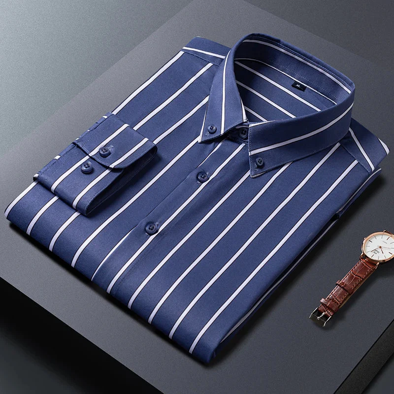Gabriel | Givalli - Elegant Striped Men's Shirt - Image 8