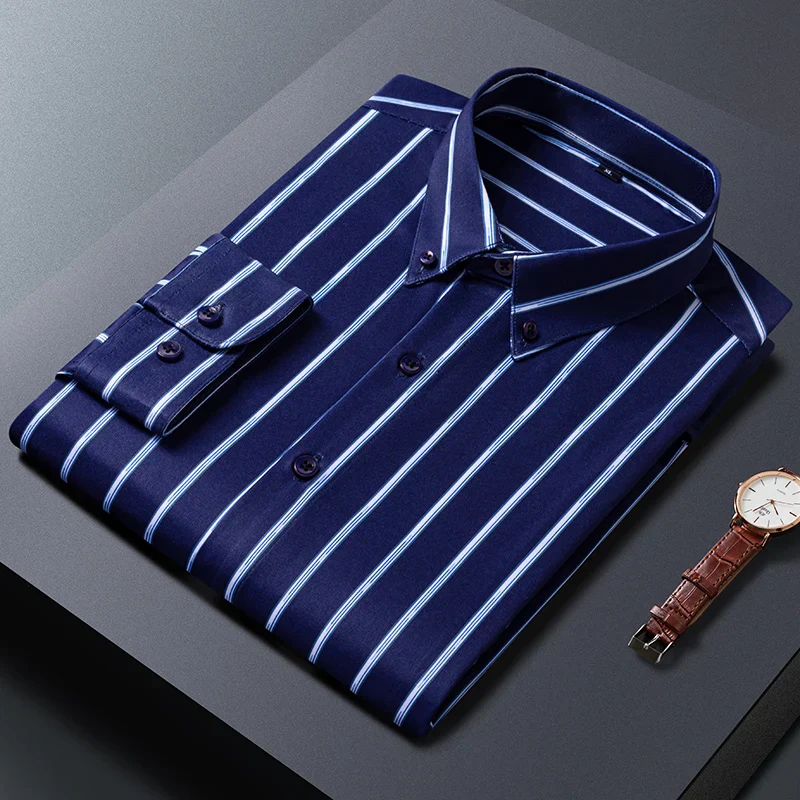 Gabriel | Givalli - Elegant Striped Men's Shirt - Image 9