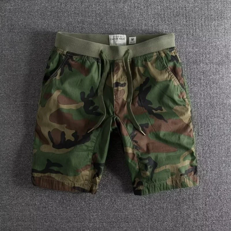 Gael | Casual Army Shorts - Image 2
