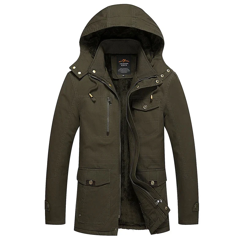 Gael | Elegant Cotton Padded Winter Jacket - Image 3