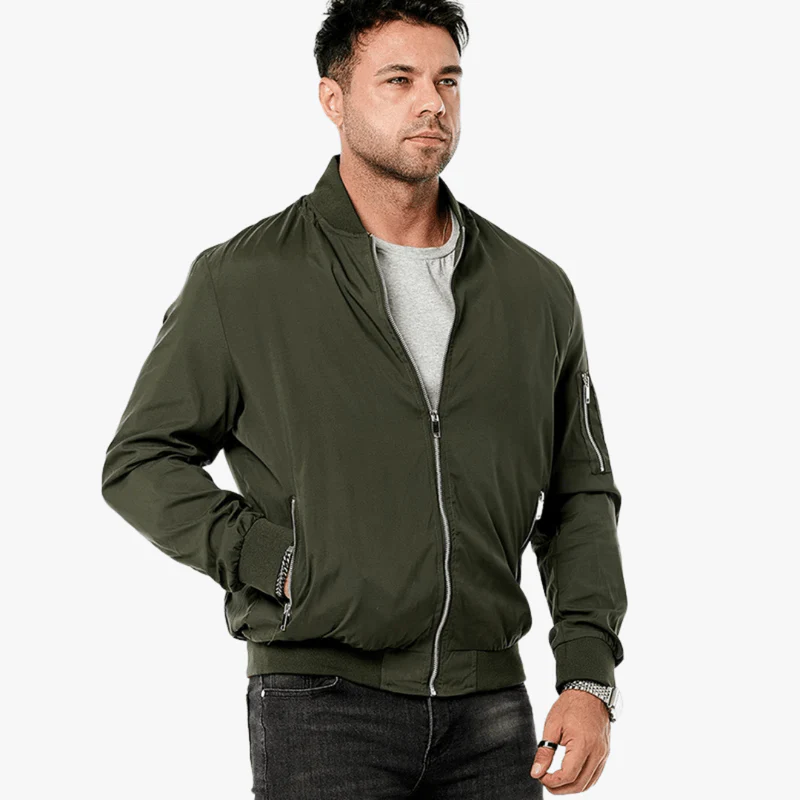 Gael | Lightweight Everyday Bomber Jacket for Men - Classic Fit - Spring and Summer - Image 2